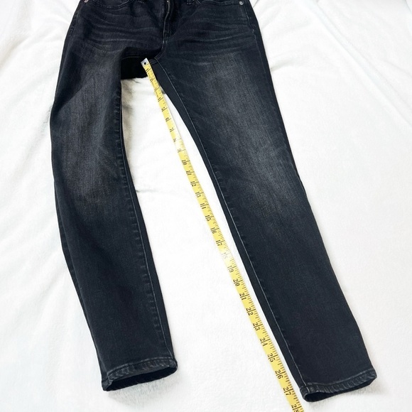 J. Crew 9” Toothpick Skinny Jeans High Rise Charcoal Dark Wash Women’s Size 27 - Picture 8 of 9